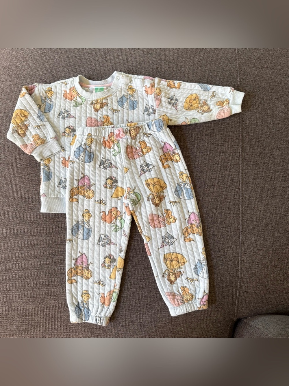 Disney Baby Light Blue Set 2PC Sweatshirt & Sweatpants  Baby Girl 24M